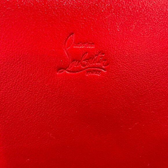 Christian Louboutin Logo Embossed Chain Strap Shoulder Bag (JB1365) - Picture 9 of 13